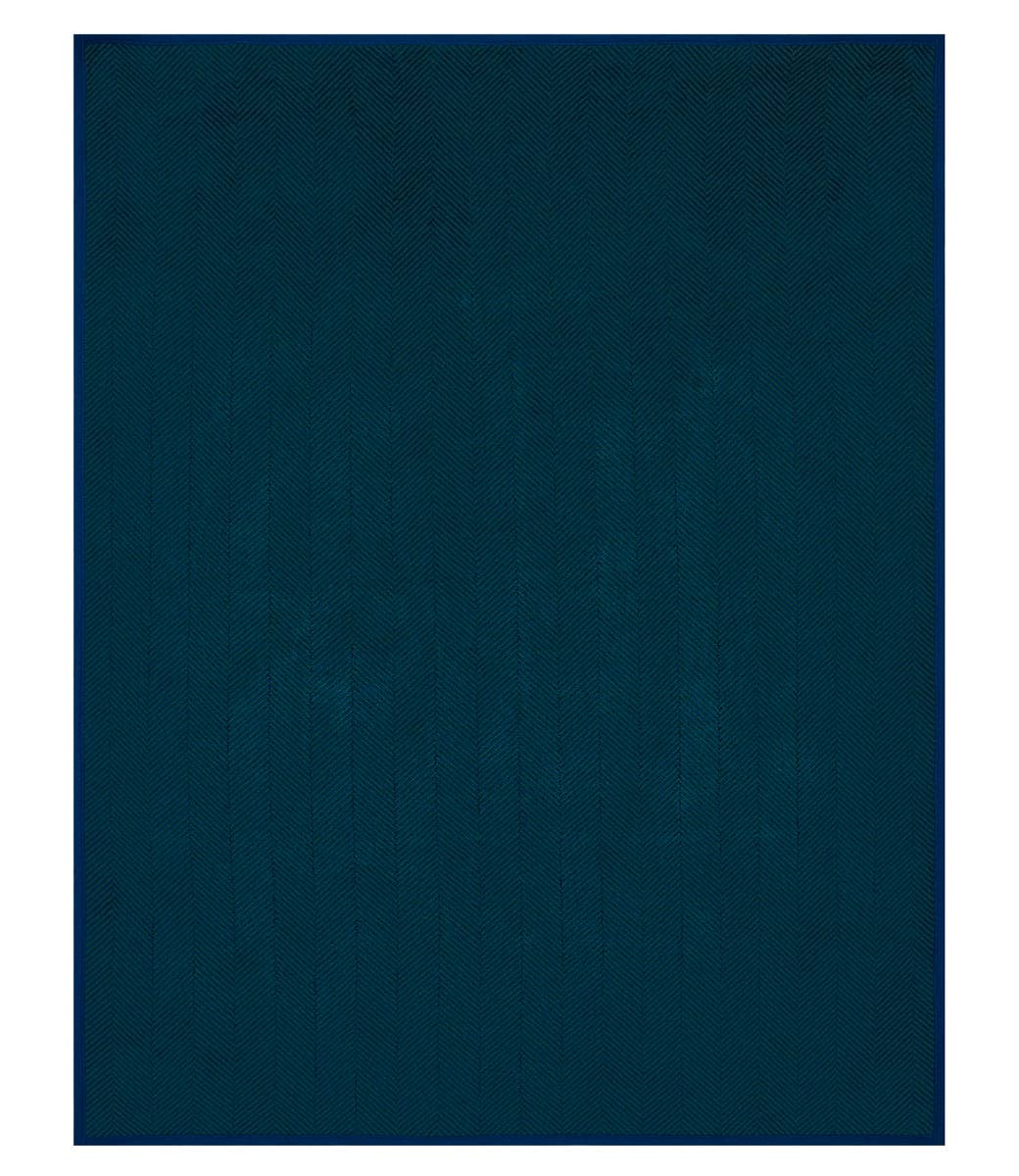 ChappyWrap Harborview Herringbone Blue Spruce Blanket: Original