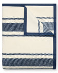Dockside Stripe Navy Blanket: Original