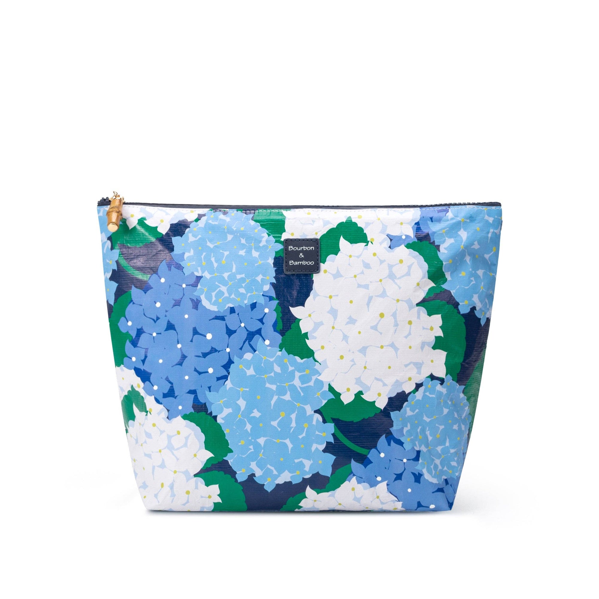 Cosmetic Bag: Blue Hydrangea