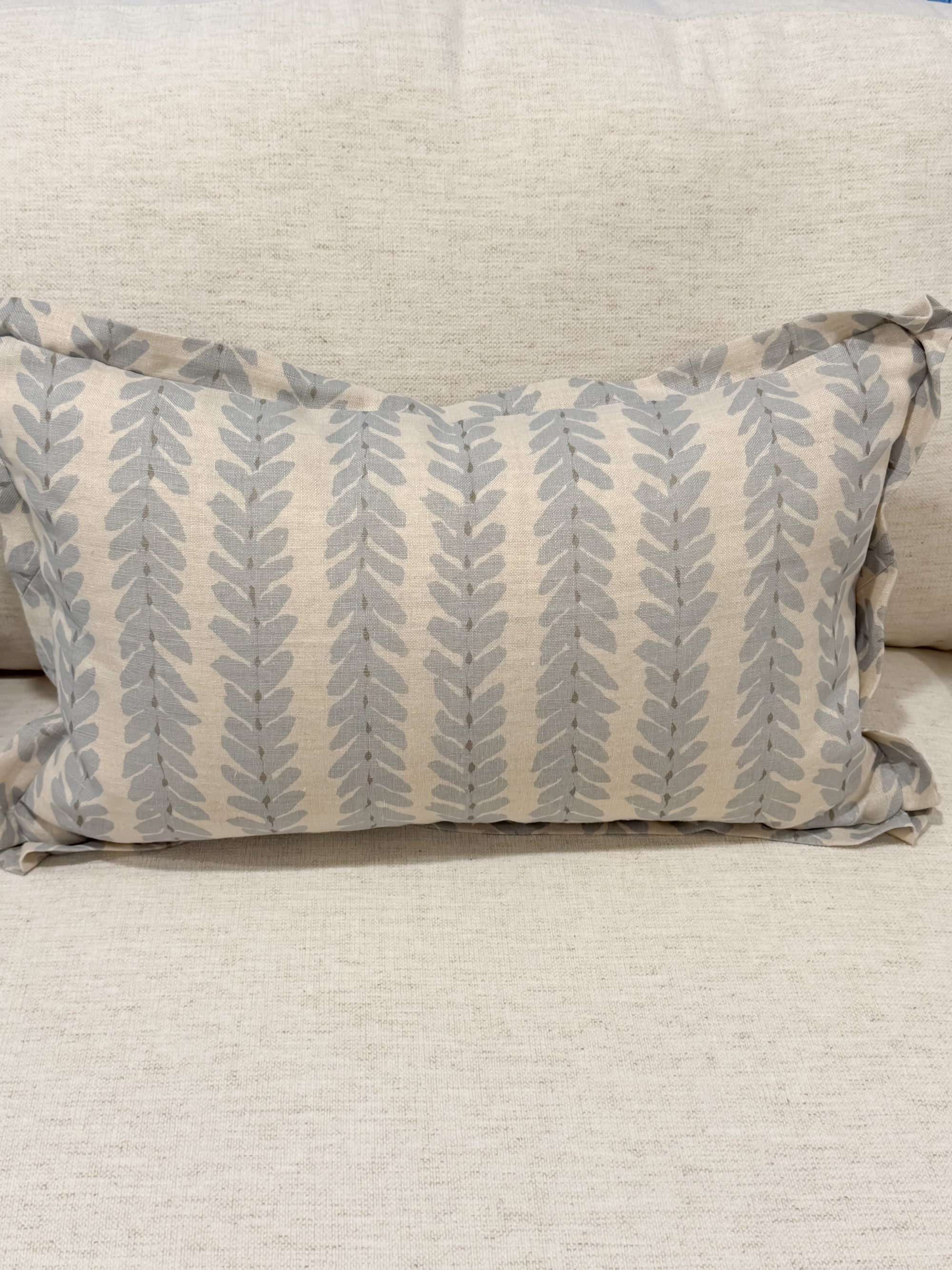 Single Woodperry Custom Lumbar Pillow, Includes Insert