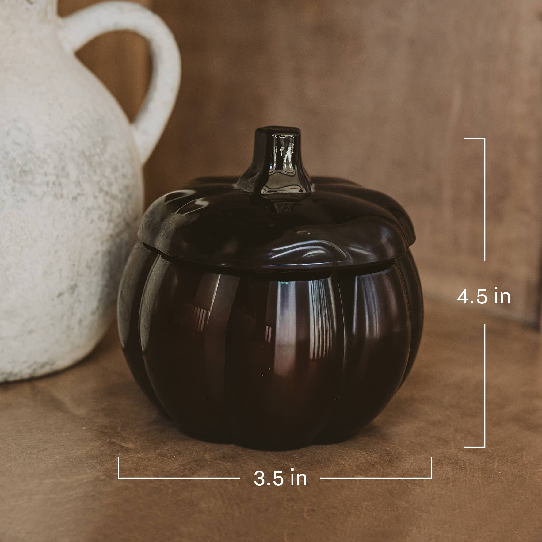 Hello Fall Soy Candle, 20 oz Pumpkin Jar