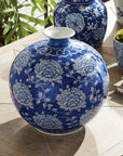 Barclay Butera Dynasty Tang Vase: Classic Blue/White / Ceramic