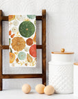 Autumn Gourds Kitchen Towel - Fall Pumpkin Tea Towel