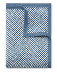 Harborview Herringbone Cornflower Blanket: Original