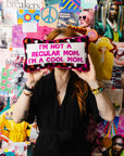 Cool Mom Needlepoint Pillow