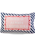 Paris Needlepoint Pillow