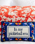 Pickleball Era Needlepoint Pillow