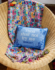Try Me Needlepoint Pillow
