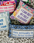 First Rodeo Needlepoint Pillow