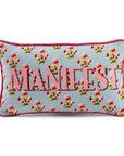Manifest Needlepoint Pillow