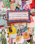 Control Freak Needlepoint Pillow