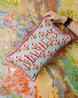 Manifest Needlepoint Pillow