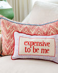 Expensive To Be Me Needlepoint Pillow