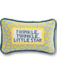 Twinkle Twinkle Mini Needlepoint Pillow