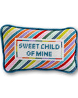 Sweet Child Of Mine Mini Needlepoint Pillow