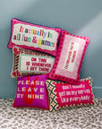 Fun And Games Needlepoint Pillow