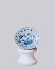 Blue and White Porcelain Peony Conical Bowl