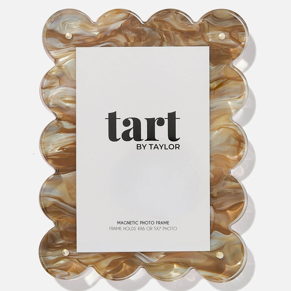 Brown Marbled Acrylic Picture Frame
