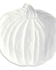Ceramic Pumpkin Appetizer Plates - Set of 4: Ceramic / 6" Dia