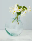 Clear Sphere Bud Vase