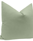 Pair of Eucalyptus Linen, knife edge, use 24” inserts, LDC
