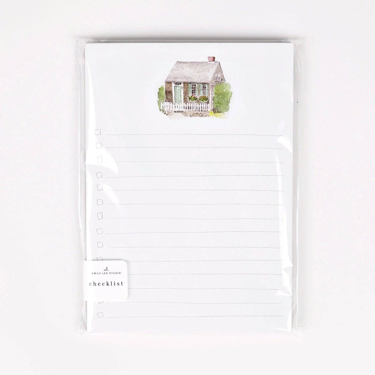 Everyday checklist notepad: Cottage