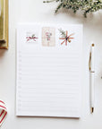 Christmas checklist notepad: Christmas sweets