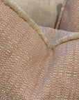 Pair of Ballet Tweed Covers, double sided with fringe, 22” for 24” inserts