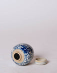 Blue and White Porcelain Mini Double Happiness Round Jar