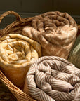 Harborview Herringbone Sepia Blanket: Original