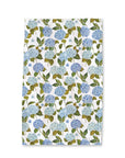 Blue Hydrangea Tea Towel - Floral Kitchen Tea Towel