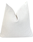 Quinn Stripe Designer Pillow: Feather Down / 22 x 22