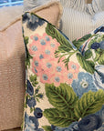 Set of 3 WWH Martha Covers, double sided with self welt, 22” for 24” inserts