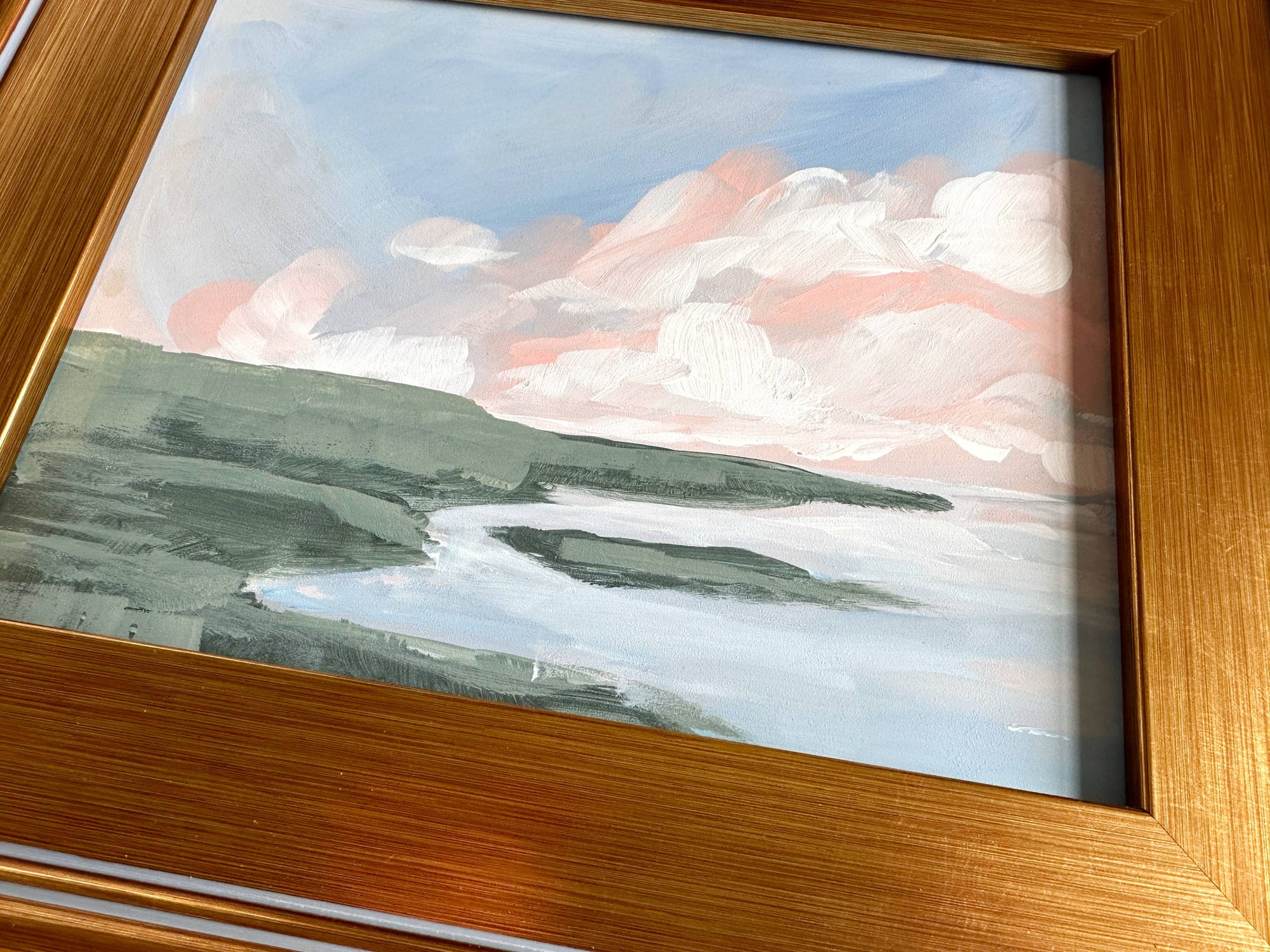 Cliffside Skye, Coastal Landscape Painting