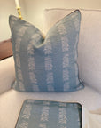 Pair of Heather Chadduck
Petite Frond Covers, 22" for 24" inserts