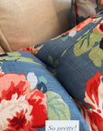 Pair of Trend Floral Covers, 22” for 24” inserts
