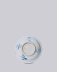 Small Blue and White Porcelain Peony Dish