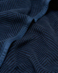Harborview Herringbone Deep Sea Blanket: Original