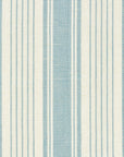 Ojai Stripe Pillow Cover in China Blue, Schumacher Textiles