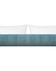 Bolster, Strie Velvet in Chambray, 9x36, includes insert, LDC