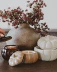 Pumpkin Spice Soy Candle - 8 oz Pumpkin Jar