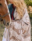Hill Country Horses Lightweight Blanket: Lightweight