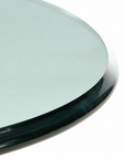 Hollywood Regency Brass and Glass Oval Coffee Table,