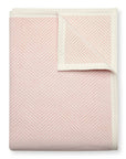 Harborview Herringbone Blush Blanket: Original