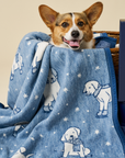Winter Puppies Midi Blanket: Midi