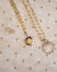 Lady Liberty coin necklace