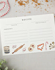Christmas baking recipe cards