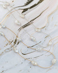 Baroque Pearl Henrietta Necklace: Gold