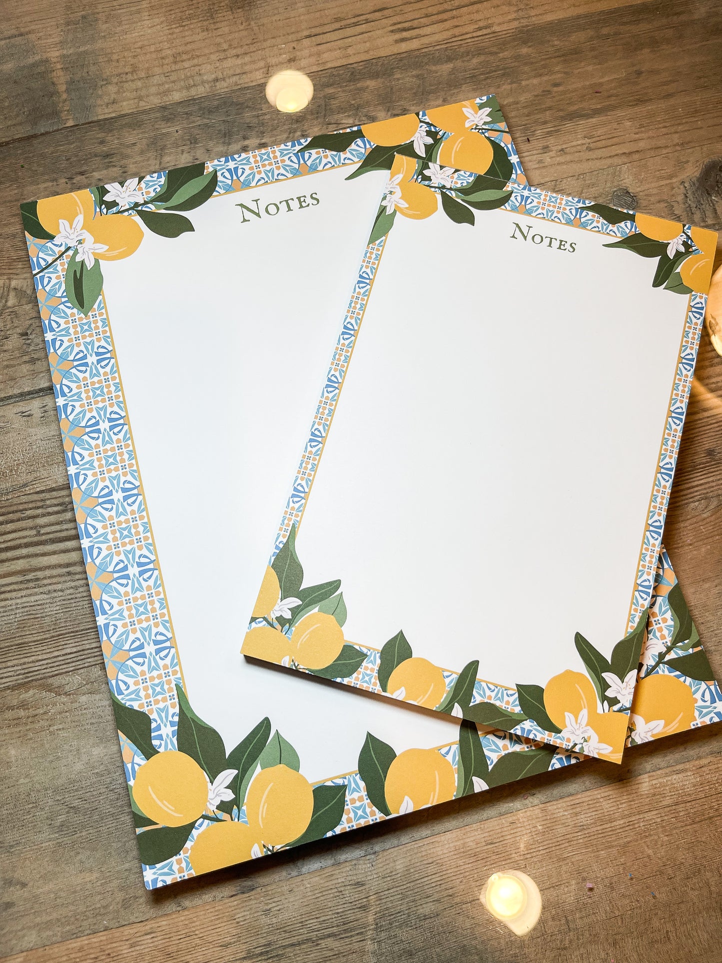 Lemon Notepads - Set of 2