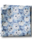 Blue Pumpkin Chinoiserie Fall Coastal Kitchen Towel Waffle